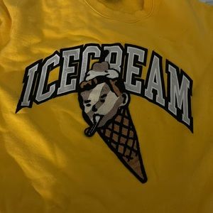 ICE CREAM SWEATER ! Got a detergent stain on it. FEEL FREE TO NEGOTIATE PRICE